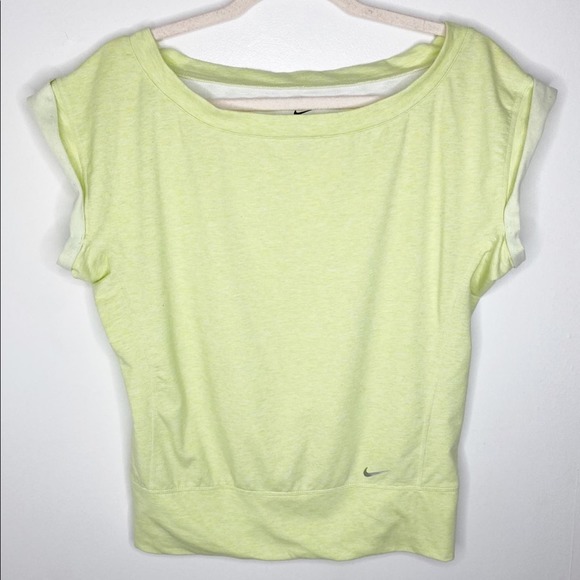Nike Green Running Top - Picture 1 of 8